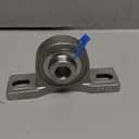 XIKE 1 Pcs SUCP202-10 Bore 5/8" All Stainless Steel Pillow Block Square Flange Mounted Ball Bearings, Solid Base and Self Aligning.