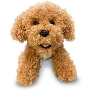 Super Soft Plush Dog Toy, Labrador Puppy, Cream Color, 13 Inches, Great for Kids and Adults, Cuddly Companion for Grandparents, Stuffed Animals & Stuffed Dolls (Goldendoodle)