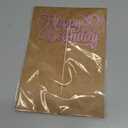 Happy 30th Birthday Cake Topper - Glitter Purple Thirty Birthday Cake Decorations, Thirty Year Old Cake Smash Decor, 30th Birthday Cake Top Photo Booth Props (Purple)