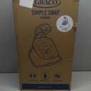 Graco Simple Sway Baby Swing, SidetoSide Motion, Infant Swing with 6 Speeds, Vibration, Ivy
