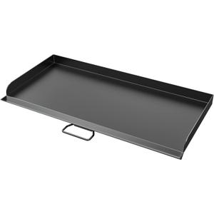 AJinTeby Fry Griddle for Camp Stove Griddle, 16 x 38 inch Flat Top Cooking Griddle for Camp Chef 3 Burner Griddle, BBQ Camping Grills Flat Top Plate, Outdoor BBQ Camping Grills Accessories
