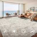 Sasttie 8x10 Area Rugs, Ultra-Soft Washable Rug for Living Room, Beige