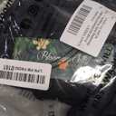 Blooming Jelly Womens High Waisted Bikini Bottoms Tummy Control Swim Bottom Ruched Full Coverage Retro Swimwear (Medium, Black)