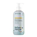 ATTITUDE 2-in-1 Shampoo and Body Wash for Baby, EWG Verified, Plant- and Mineral-Based Ingredients, Vegan and Cruelty-Free Products for Sensitive Skin, Unscented, 16 Fl Oz