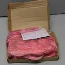 PLULON Pink Wavy Bob Wigs with Bangs Heart Sunglasses Hair Cap for Women, Colored Synthetic Hair Short Bob Loose Curly Shoulder Length Wigs for Costume Bachelorette Party Music Festival