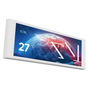Thermalright TV LCD White Display Screen - Magnetic Suction, 6.86’’ IPS Panel, 1280x480 Resolution for Static/Dynamic Image Switching, Can be Paired with a Chassis/CPU Liquid Cooler(White)