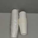 KTOB [50 pack 12 oz Compostable PLA Coffee Cups with Lids and Kraft Sleeves, Eco Friendly Disposable White Paper Cups Combo for Hot Beverage