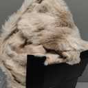 Blunique Ultra Soft Cozy Faux Fur Throw Blanket, Fuzzy Plush Thick Bubble Blanket, Oversize Luxury Fluffy Blanket for Couch, Bed, and Living Room, 60x80 Inches, TieDye Light Taupe