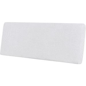 Easy-Going Stretch Cushion CoverSofa Cushion Furniture Protector Sofa Seat Sofa slipcover Sofa Cover Soft Flexibility with Elastic Bottom(Sofa Cushion,Snow White,Large)