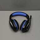 Fachixy FC-100 Wireless Gaming Headset for PS5, PS4, Switch - Gaming Headphones with Lossless Audio & 50Hrs Battery Life - Gamer Headset with Microphone for Mac, Laptop, Mobile (Blue)