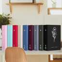 Lanpn Photo Album 4x6 300 Pockets, Linen Photo Albums Holds 300 Horizontal Pictures Only Green