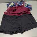 Holipick Women Plus Size 3 Piece Tankini Swimsuits Athletic Bathing Suits with Shorts XL