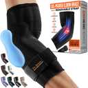 DR. BRACE Elite Elbow Brace Support, Breathable Elbow Compression Sleeve with Gel Pad for Golfer's, Tennis Elbow & Tendonitis Treatment & Pain Relief 2024 (Black, Large)