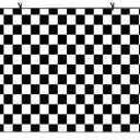 7x5ft Checkers Backdrop Black and White Racing and Checkered Pattern Photo Booth Chess Board Texture Grid Photography Background LYZY0505