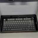 AULA F75 Pro Wireless Mechanical Keyboard,75% Hot Swappable Custom Keyboard with Knob,RGB Backlit,Pre-lubed Reaper Switches,Side Printed PBT Keycaps,2.4GHz/USB-C/BT5.0 Mechanical Gaming Keyboards