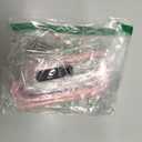 MY MIRONEY 4PCS Pink Drawer Pulls Aluminum Alloy Cabinet Handle Pulls Hardware Cute Style Cupboard Dresser Door Handles with a Screwdriver and Screws, 5.04" Hole Centers