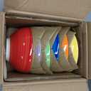 vancasso Bonita Cereal Bowls Set of 6-27 Oz Ceramic Soup Bowls, Microwave & Dishwasher Safe, 6 Inch Colorful Serving Bowls for Kitchen