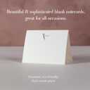 Beautiful Blank Cards and Envelopes, Set of 10 - Gorgeous Greeting Cards Can be used as Thank You Cards with Envelopes, Blank Cards for Personalized Notes & All Occasions incl. Weddings, Birthday Cards, Business & Baby Showers - Thanks!