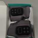 Foot Advanced Triple Method Massager, with 5 Vibration Modes and 6 Heat Levels, Suitable for Reduce Fatigue and Plantar Fasciitis, Travel & Home UseGrey 2pcs