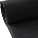 Suitable for Home Furniture Interior Decoration Fabric, coarse Texture Thickened Linen, Excellent Breathability, Handmade DIY Material (Black, 1 Yard pre Cut)