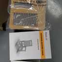 Oversized Outdoor Rocking Chair, High Back Porch Rocker Chair, HDPE All Weather Resistant Rocking Chairs for Patio, 380lbs Weight Capacity, Navy Blue