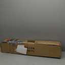 Salon Mat for for Hairstylist 3'x5' Barber Shop Anti-Fatigue Salon Standing Chair Mat - Black Semi Circle 1/2" Thick Comfort Salon Mat, Hair Cutting Hairdressing Equipment