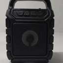 iLive ISB199B Wireless Tailgate Party Speaker, with LED Light Effects and Built-in Rechargeable Battery, Black