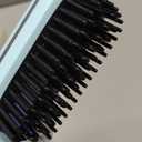NUMOYA Go Brush Pro 2026 Upgrade Portable Cordless Hair Straightener Brush for Women (Blue)