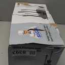 MR.SIGA Toilet Plunger and Bowl Brush Combo for Bathroom Cleaning, Gray, 2 Sets