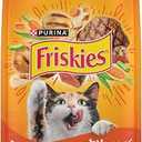 Purina Friskies Tender and Crunchy Combo Dry Cat Food, (4) 3.15 lb Bag Crunchy cat food with flavors of chicken and beef, protein-packed cat kibble supports immune and heart health BBD: 6-2027