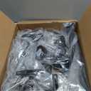 Large-Size Portable Laptop Rolling Desk with Wheels, Adjustable Height and Tilt Top Stable Mobile Over-Bed Table for Home Use - Brown