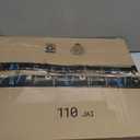 Forearm Crutches Pair, Folding Forearm Crutches Lightweight Adjustablewith Rubber Handles, Comfortable Grip and Wear-Resistant, Non-Slip Forearm Crutches for Heavy Duty (Red)