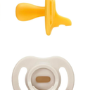 Tommee Tippee Ultra-Light StayPut Pacifier, One-Piece Silicone Design, 6-18m, 2 Pack