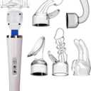 NUHUi 6X Massage Head Attachments Accessories Come with A Large Size Massager for Back