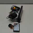 6.9" Single DIN Car Radio with Apple CarPlay & Android Auto, IPS Touch Screen Car Stereo with 1080P Backup Camera, Bluetooth Hands-Free, Mirror Link, GPS Navigation, AM/FM, EQ, USB,Type-C,SWC