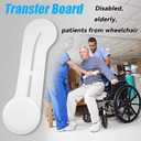 Transfer Board for Patient Mobility with 360 Sliding Disk, 400 lb Support