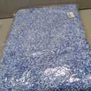 Blue Bathroom Rugs 45.6"x29.9", Extra Soft Absorbent Thick Shaggy Bath Rugs, Non Slip Quick Dry Bath Mat, Machine Washable Bath Rugs for Bathroom, Microfiber Rugs for Shower Bathtubs