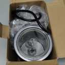 Milk Frother Electric, 4-in-1 Milk Frother and Steamer for Latte, Cappuccino, Hot & Cold Milk Froth Maker, Automatic Milk Steamer and Frother, Quiet One-Touch Operation, Easy to Clean