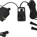 SAC SMARTEN ARTS Submersible Water Pump - Quiet, 119GPH, 10W, 12V, 3.6ft Lift for Aquariums, Fountains, Ponds, Hydroponic Systems