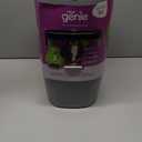 Litter Genie Standard Pail (Silver) | Cat Litter Box Waste Disposal System for Odor Control | Includes 1 Square Refill Bag