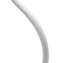 Holicfun Clip Mount for Ring, Blink, Eufy, Google Nest, Wyze, and Arlo Indoor Outdoor Cameras, 40cm Gooseneck Arm, Flexible Adjustment, Strong Clamp, White