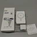 Magnetic Wireless Charger for iPhone: 3 in 1 Travel Charging Station for Apple Devices for iPhone 17 Air 16 15 14 13 12 Pro Max Plus - Foldable Charging Pad for Apple Watch Series & Airpods 4 3 2 Pro (White)