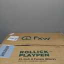 FXW Rollick Dog Playpen for Yard, RV Camping, 24 inch 8 Panels for Puppy and Small DogsPatented