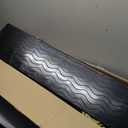 MINUSE Non-Slip Wheelchair Ramp,Portable Threshold Ramp for Indoor or Outdoor,Bathroom,Doorways,Supermarkets Entrance,Garage Entrance，PP Plastic Material (Color : Black, Size : 39x7x3.1in)