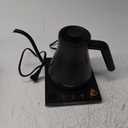 INTASTING Electric Kettles, Gooseneck Electric Kettle, ±1℉ Temperature Control, Stainless Steel Inner, Quick Heating, for Pour Over Coffee, Brew Tea, Boil Hot Water, 0.9L Black