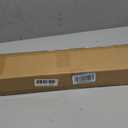 4FT Stair Railing Indoors, Metal Hand Rails for for Stairs Hallway Corridor, Wall-Mounted 500lb Capacity, Black