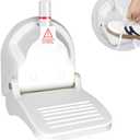 Foldable Shower Foot Rest with Suction Cup for Shaving LegsAnti-Slip Shower Pedal with No Drilling Suction Cup for Pregnant Woman & Back Pain Sufferers- Reduce Body Strain & Bending Over