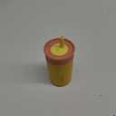 Owala Kids Insulation Stainless Steel Tumbler with Spill Resistant Flexible Straw, Easy to Clean, Kids Water Bottle, Great for Travel, Dishwasher Safe, 12 Oz, Peach and Yellow (Picnic)