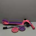 Scooter for Kids Ages 3-5 - Light Up Wheels, Extra Wide Deck, Foot Activated Break, Self Balancing Kids Toys for Boys & Girls