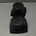 Speaker Baffle 6 1/2 Inch Round Large Frame Pair- VXT60, Black